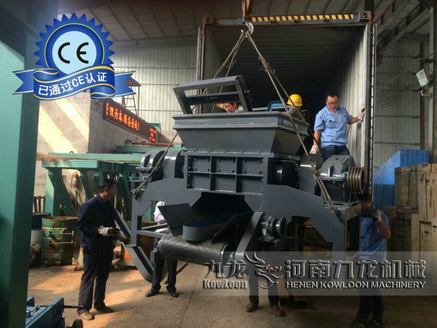 九龍撕碎機出口俄羅斯 4臺齊發貨